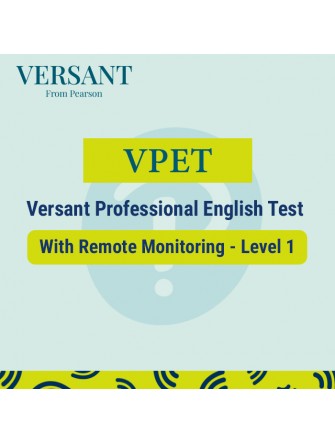 Versant Professional English Test LV1 with RM - Bài Thi Chính Thức Có Giám Thị Từ Xa Level 1