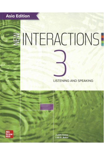 New Interactions (Asia Edition) Listening & Speaking 3: Student's Book with Access Code
