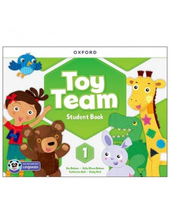 Toy Team (AmE) 1: Student Book with Lingokids.