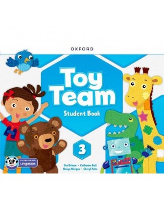 Toy Team (AmE) 3: Student Book with Lingokids.
