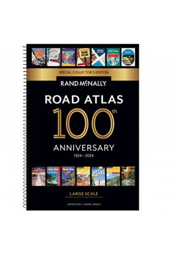 Rand McNally 2023 Large Scale Road Atlas (Rand McNally Large Scale Road Atlas USA)