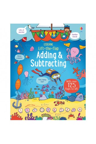 Lift-the-flap adding and subtracting