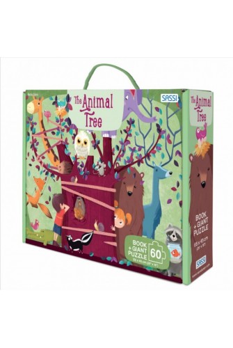 Giant Puzzle And Book - The Animal Tree (N.E. 2020)